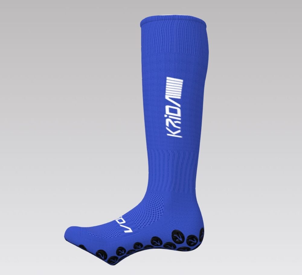 Blue Anti-Slip Socks