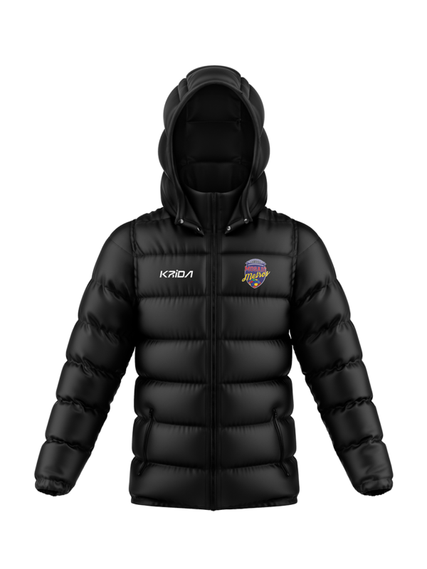Mosaic down jacket